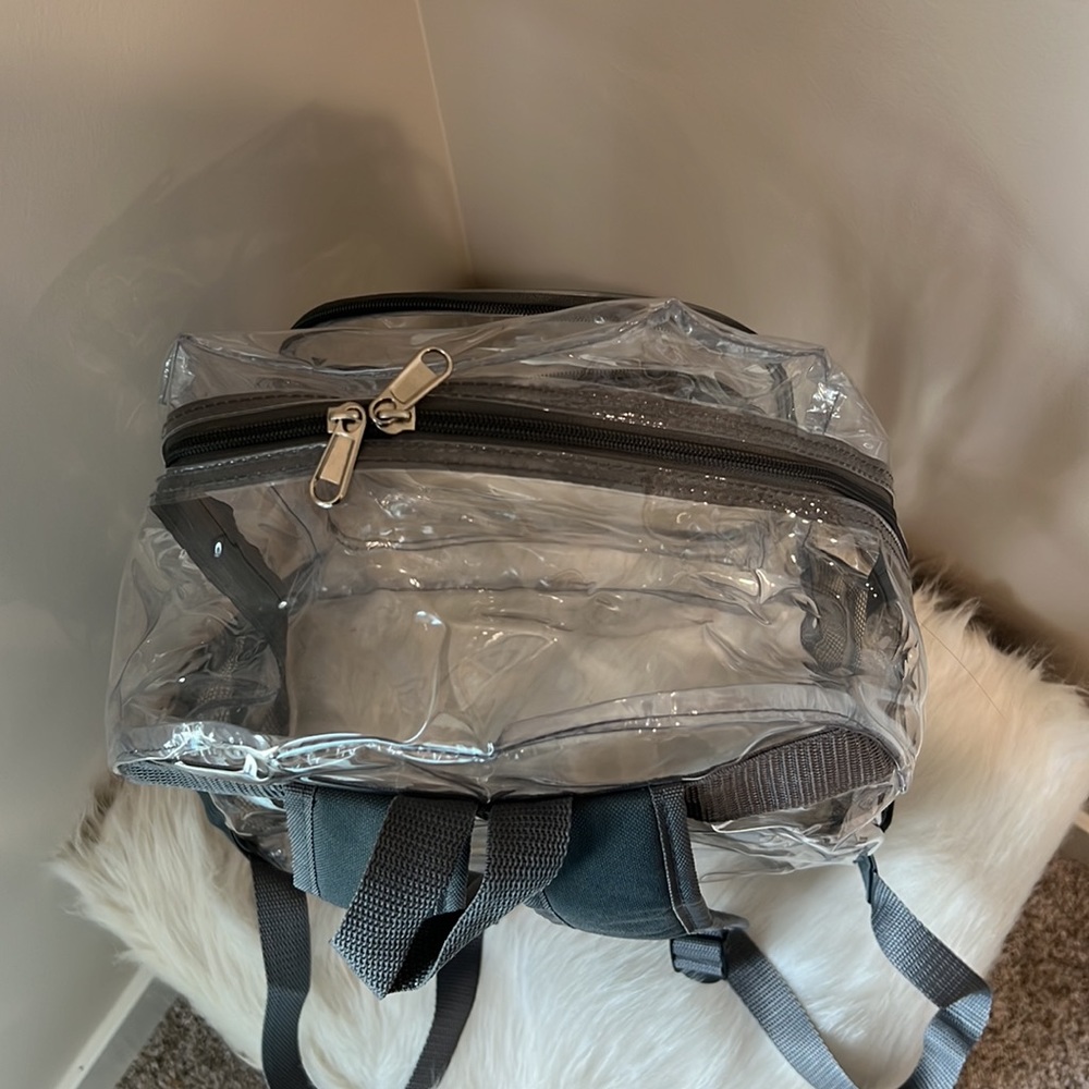 Clear backpack - Picture 3 of 4